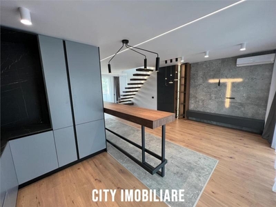 Penthouse 3 camere, S 115 mp + terasa, Semicentral. de inchiriat