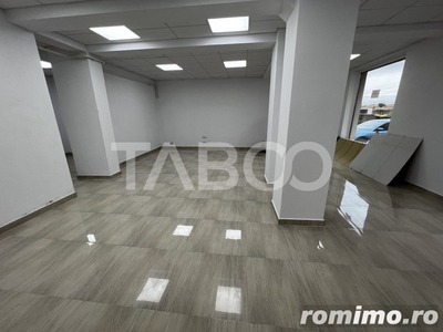 Spatiu comercial cu vitrina 77 mp utili Calea Surii Mici Sibiu