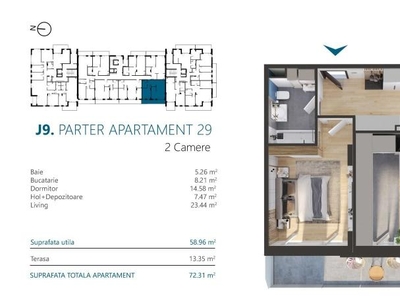 VAND APARTAMENT 2 CAMERE