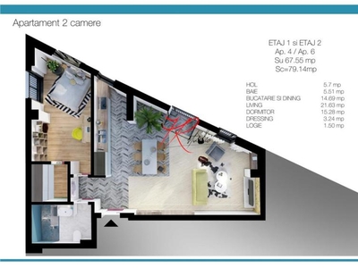 Vanzare apartamente Salajan, bloc nou. 2024, 1600 /mp