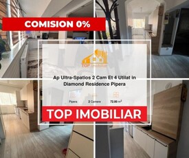 Ap Ultra-Spatios 2 Cam Et 4 Utilat in Diamond Residence Pipera