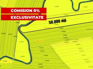 COMISION 0% Teren extravilan agricol, 5ha- Oportunitate investitie