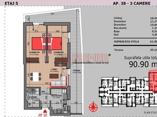 Oportunitate - Grand Arena Mall - 3 camere - 120443 euro