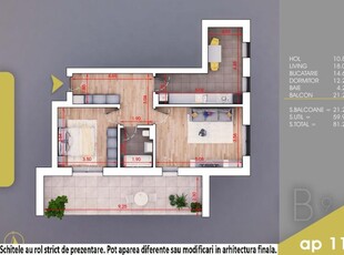 (Ap.112/9/B) 2 camere Titan - Pallady - Metrou Nicolae Teclu - Estimobiliar