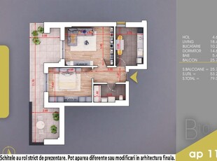 (Ap.119/10-11/B) 2 camere Titan - Pallady - Metrou Nicolae Teclu - Estimobiliar