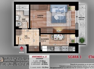 (AP.17/2/LOT3) Garsoniera Titan - Th. Pallady - Metrou Teclu - Estimobiliar