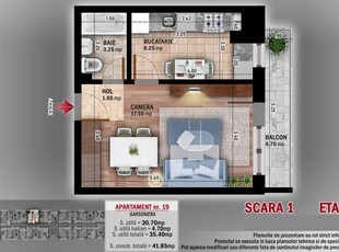 (AP.19/2/LOT3) Garsoniera Titan - Th. Pallady - Metrou Teclu - Estimobiliar