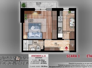 (AP.21/2/LOT3) Garsoniera Titan - Th. Pallady - Metrou Teclu - Estimobiliar