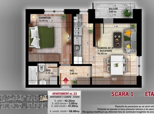 (AP.23/2/LOT3) 2 camere Titan - Th. Pallady - Metrou Teclu - Estimobiliar