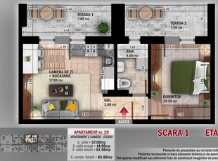 (AP.29/3/LOT3) 2 camere Titan - Th. Pallady - Metrou Teclu - Estimobiliar