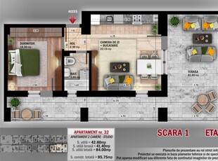 (AP.32/3/LOT3) 2 camere Titan - Th. Pallady - Metrou Teclu - Estimobiliar