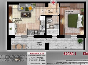 (AP.33/3/LOT3) 2 camere Titan - Th. Pallady - Metrou Teclu - Estimobiliar