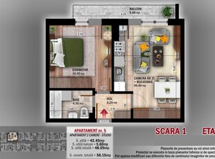 (AP.5/1/LOT3) 2 camere Titan - Th. Pallady - Metrou Teclu - Estimobiliar