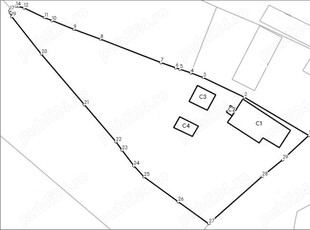 Casa de vanzare cu 1247 mp teren intravilan