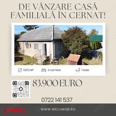 De vânzare casă familială în Cernat!