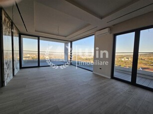 Penthouse cu 3 camere pe doua niveluri | Terasa | Garaj | Buna Ziua