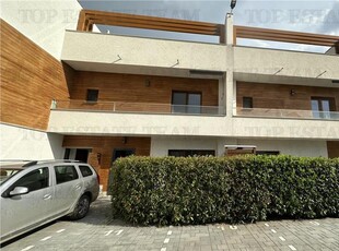 Vila individuala cuplata, in complex rezidential modern, cu 4+ camere si living de 47 mp, langa Pod