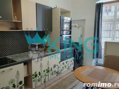 Apartament Ultra Central | Studio | Centrala Propie | Mobilat Modern