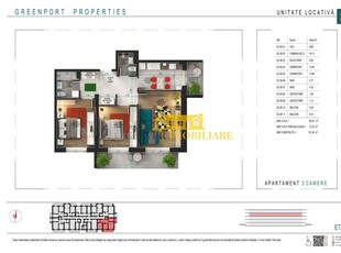 Apartament 3 camere Loc de parcare BONUS Theodor Pallady