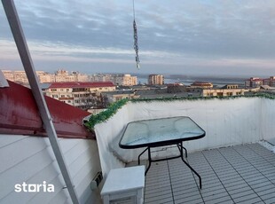 Apartament mobilat şi utilat, vedere la Dunare, 260 euro/lună