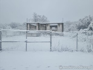 Casa in constructie si teren 1300 mp, Teisori, Giurgiu