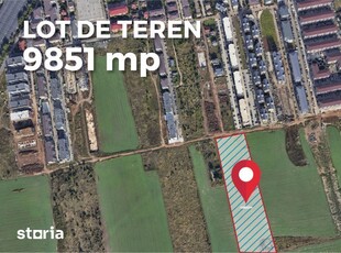 Teren 9.851 mp cu PUZ aprobat – Acces rapid la metrou si A0