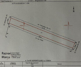 Teren intravilan in Dragomiresti Vale 7900m2 pretabil investitie