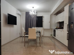 Apartament cochet cu 2 camere-Mobilat modern-Mutare imediata