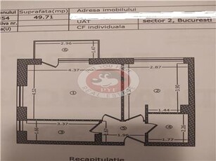 Costin Georgian | Apartament 2 camere | 50mp | decomandat | B9246