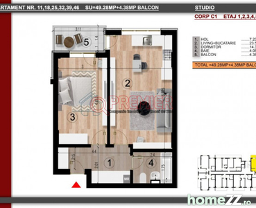 Metrou Berceni - 2 camere - Ultimele disponibilitati