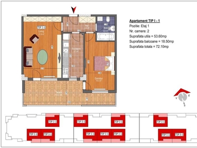 Theodor Pallady | Apartament 2 camere Dezvoltator Comision 0