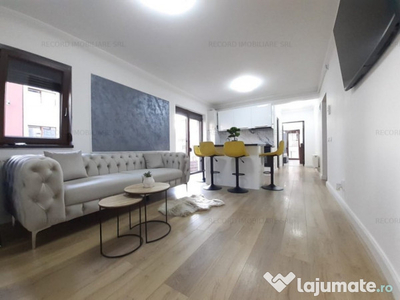 Apartament parter cu gradina mobilier nou zona Subcetate Floresti