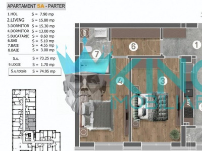 Cavar Residence-Postalionului | 3 camere | decomandat | Comi