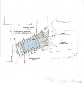 Ploiesti - teren 458 mp , 2 deschideri . Pret: 105000 euro