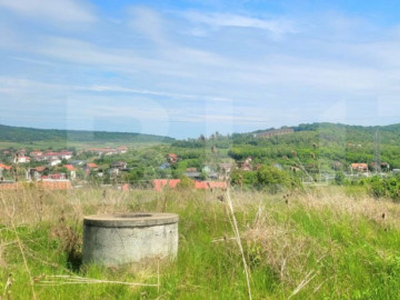 Terenul in Corunca aprope de oras, vedere panoramica, ideal