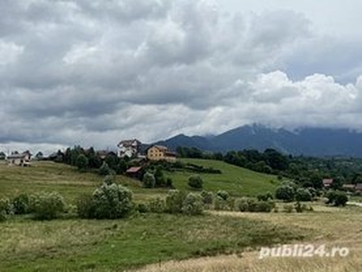 Vând teren 1111 mp Râșnov vedere panoramica