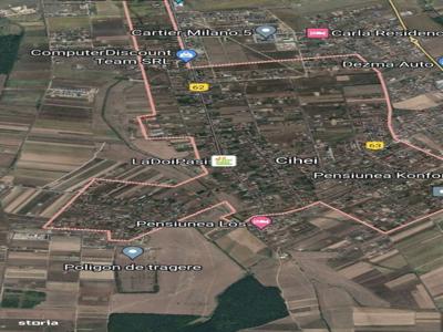 Gaminvest: Vanzare teren intravilan 3013 mp, Cihei, Bihor, V3211