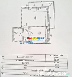 Apartament 2 camere, Militari Residence, mobilat, utilat, Re