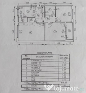 Apartament 3 camere, decomandat/ Politehnica, Iuliu Maniu