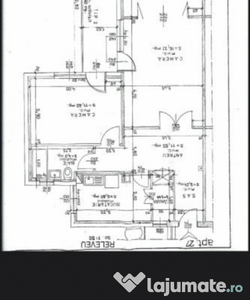 De Vânzare: Apartament 3 camere Semidecomandat pe Malul Cri