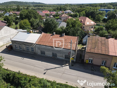 Teren cu casa demolabila langa Gara Itcani - la strada