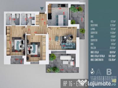 Titan Liviu Rebreanu Apartament 3 camere decomandate Incalzi