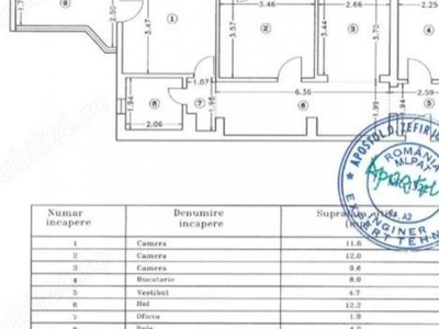 Apartament 3 camere Calea Crangasi