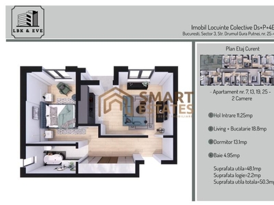 Apartament Nou 2 camere incalzire in pardoseala -10 minute Metrou Nicolae Teclu