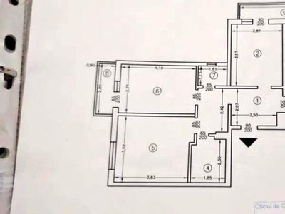 Apartament 3 camere, decomandat, etaj intermediar, Frumoasa, Iasi