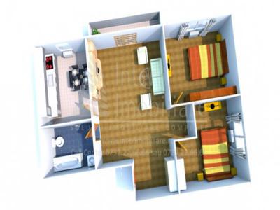 3 camere, decomandat, 72 mp, de vanzare apartament nou in zona Pacurari, Rediu - 1 km de Kaufland, Cod 146688