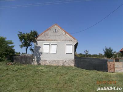 casa si teren in comuna Ghizela jud Timis 2600 m2