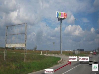 Teren 15000 mp zona Jumbo Aeroport - Timisoara