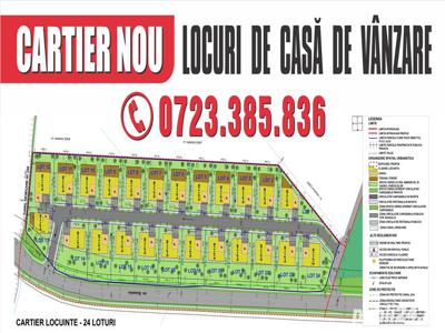 Teren intravilan construibil 16000mp. Locuri de casa 600mp/lot.Utilitati(apa,canal,gaze,curent)