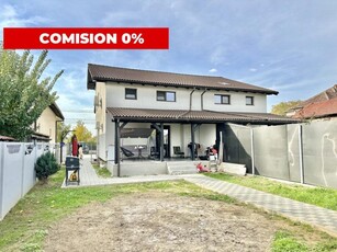 Duplex Mosnita, 4 camere, 343 mp teren - Toate utilitatile si Asfalt